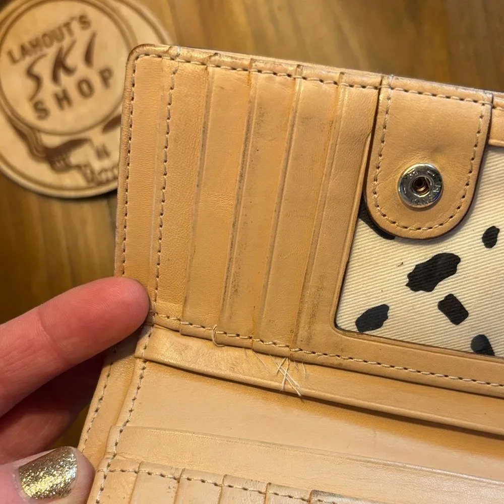 Kate Spade Black Textured Wallet
